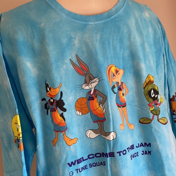 New Space jam long sleeve shirt Large - Picture 2 of 4